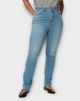 M&S Magic Shaping Straight Leg Jeans - 18