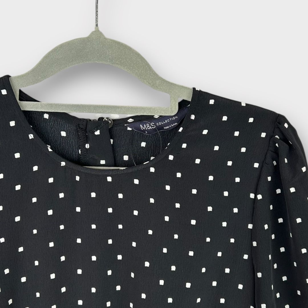 M&S Polka Dot Dress - 6