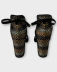 M&S Suede Strappy Heeled Sandals - 6.5/39.5