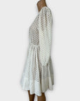Maje Broderie Mini Dress - 10/12