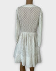 Maje Broderie Mini Dress - 10/12