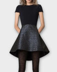 Maje Granaig Two Tone Flared Mini Dress - 8