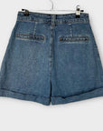 Maje Illusion Denim Shorts - 8/10