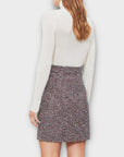 Maje Jiberty Tweed A-line Wool Blend Skirt - 6/8