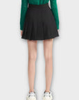Maje Jino Asymmetric Pleated Mini Skirt - 8