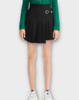 Maje Jino Asymmetric Pleated Mini Skirt - 8