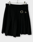 Maje Jino Asymmetric Pleated Mini Skirt - 8
