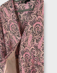 Maje Paisley Print Asymmetrical Dress - 10