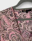 Maje Paisley Print Asymmetrical Dress - 10