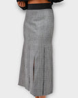 Maje Pleat Detail Skirt - 10