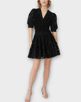 Maje Rayanette Guipure-Lace Skater Dress - 12