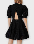 Maje Rayanette Guipure-Lace Skater Dress - 12