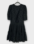 Maje Rayanette Guipure-Lace Skater Dress - 12