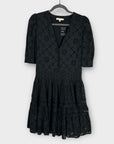 Maje Rayanette Guipure-Lace Skater Dress - 12