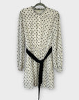 Maje Rely Polka Dot Mini Dress - 8