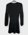 Maje Rochanie Pleated Belted Dress - 10