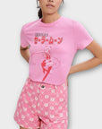 Maje X Sailor Moon Red Tower Graphic Tee - 8