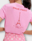 Maje X Sailor Moon Red Tower Graphic Tee - 8
