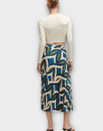 Mango Pleated Midi Skirt - M