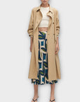 Mango Pleated Midi Skirt - M