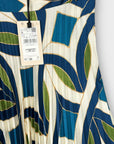Mango Pleated Midi Skirt - M