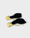 Mango Structured Leather Sandals - 7/40