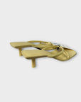 Mango Structured Leather Sandals - 7/40