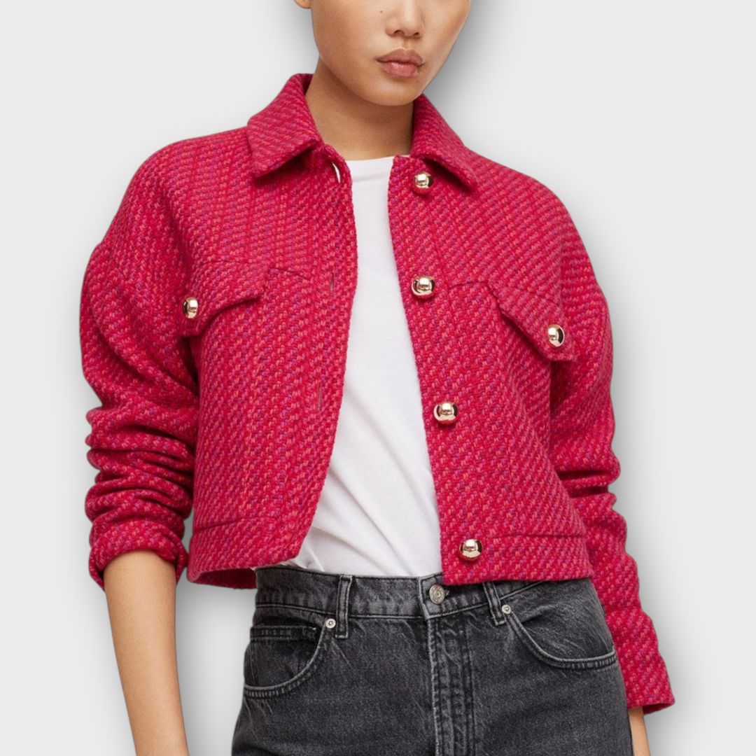 Mango Tweed Jacket - S