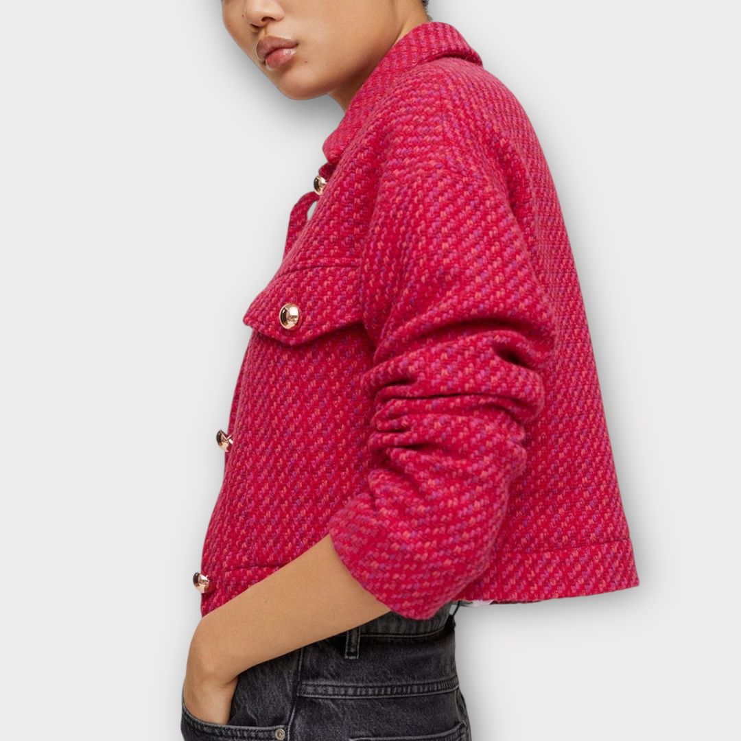 Mango Tweed Jacket - S