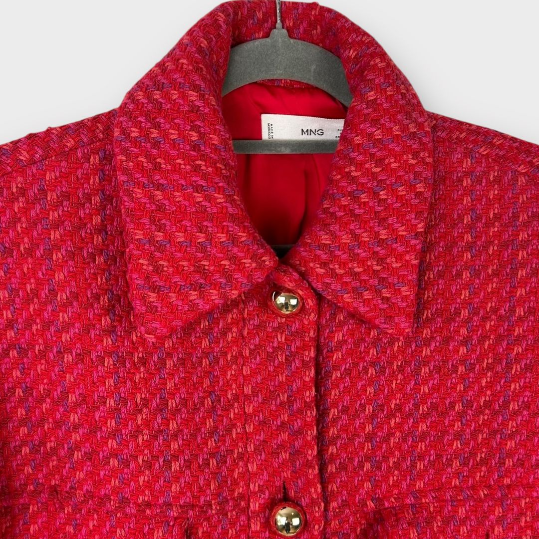 Mango Tweed Jacket - S