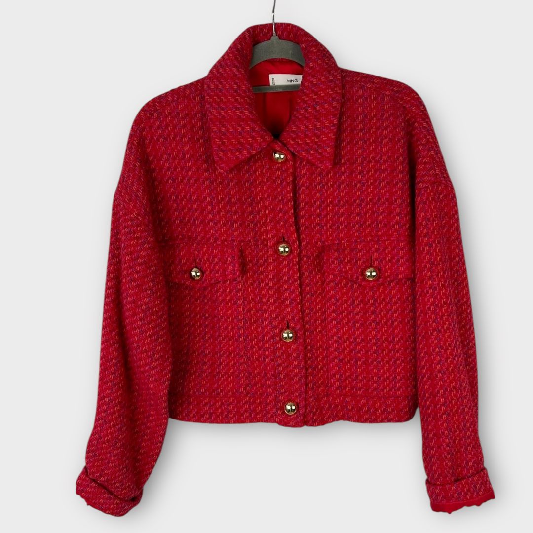 Mango Tweed Jacket - S