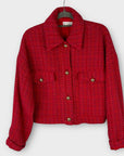 Mango Tweed Jacket - S