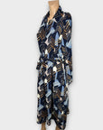 Marc Angelo Geometric Print Shirt Dress - 12