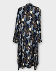 Marc Angelo Geometric Print Shirt Dress - 12