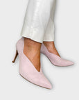 Marian Soft Suede Court Shoes - 3/36
