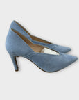 Marian Soft Suede Court Shoes - 3/36