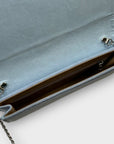 Marian Suede Clutch Bag