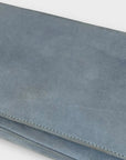 Marian Suede Clutch Bag