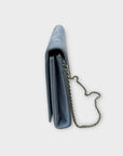 Marian Suede Clutch Bag