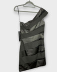 Mascara One Shoulder Sequin Dress - 12
