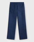 Massimo Dutti Denim Effect Linen Trousers - 14