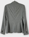 Massimo Dutti Gingham Wool Blazer - 8