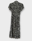 Max Studio Collared Floral Midi Dress - M