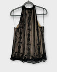 Max Studio Lace Top - 12/14 (L)