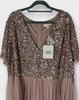 Maya Deluxe Curve Embellished Maxi Dress - 28