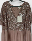Maya Deluxe Curve Embellished Maxi Dress - 28