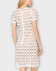 Michael Kors Dot Appliqué Mesh Dress - 12