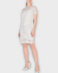 Michael Kors Dot Appliqué Mesh Dress - 12