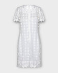 Michael Kors Dot Appliqué Mesh Dress - 12