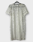 Michael Kors Dot Appliqué Mesh Dress - 12